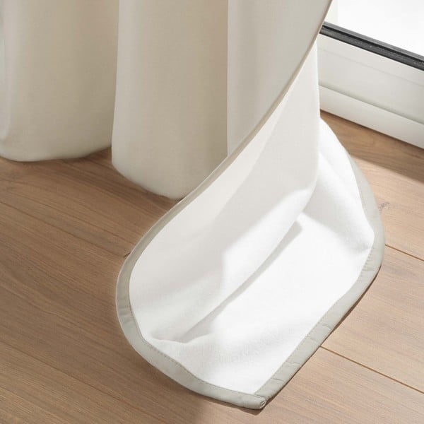 Béžový termo závěs z mikrovlákna 135x260 cm Micropolar – douceur d'intérieur-image-3