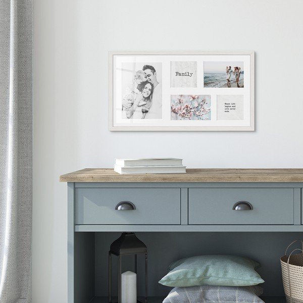 Rámeček 29x53 cm Kyoto White – Styler-image-1