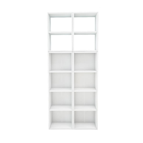 Bílá knihovna Magenta Home Pure Vertical, šířka 73,6 cm