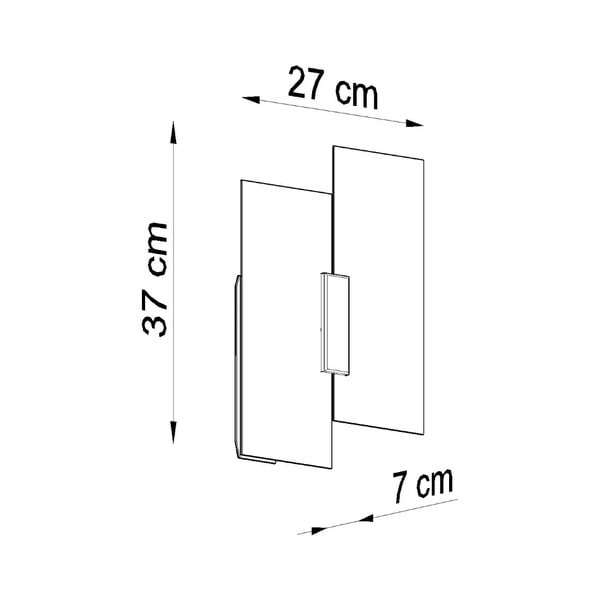Bílé nástěnné svítidlo Veronica – Sollux-image-2