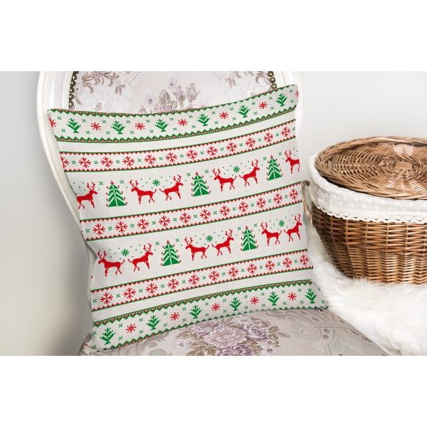 Povlak na polštář s vánočním motivem 43x43 cm – Mila Home-image-1