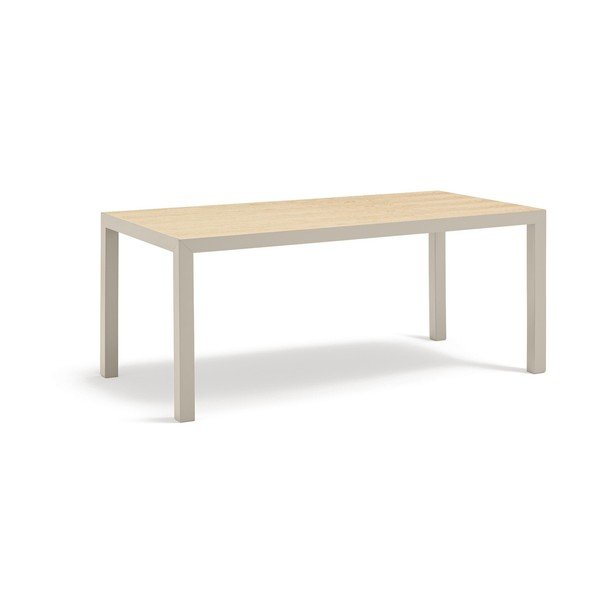 Jídelní stůl s deskou z dubového dřeva 75x180 cm Alma – Teulat