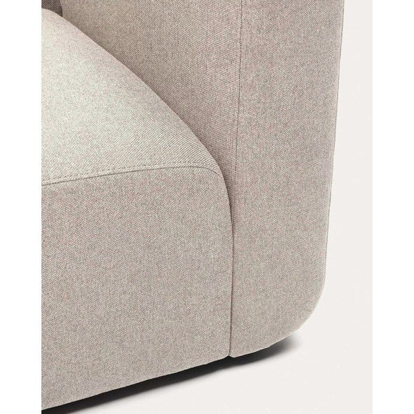 Béžová područka k modulární pohovce Neom – Kave Home-image-3