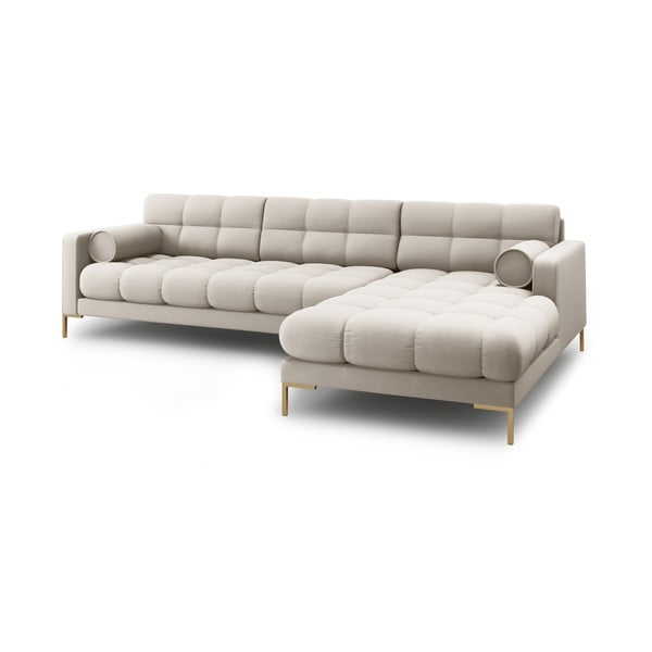 Béžová rohová pohovka (pravý roh) Bali – Cosmopolitan Design-image-4