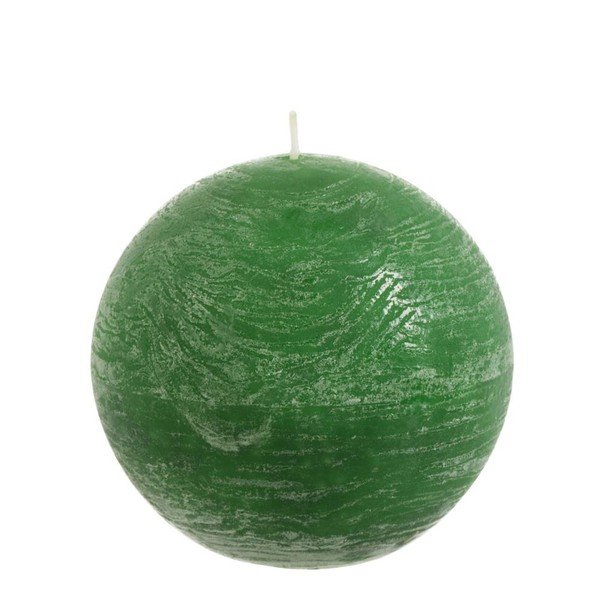 Světle zelená svíčka J-Line Ball