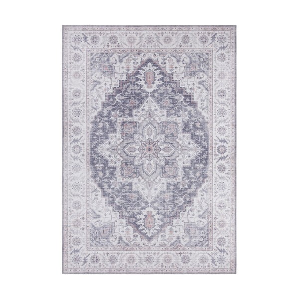 Šedo-růžový koberec Nouristan Anthea, 80 x 150 cm