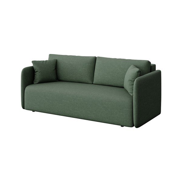 Zelená rozkládací pohovka 220 cm Chaum – Rodier-image-2