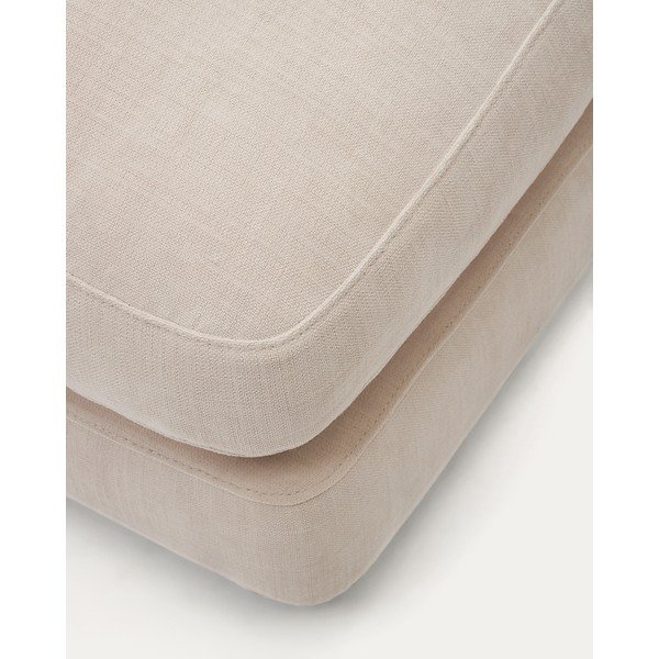 Béžová žinylková podnožka Gala – Kave Home-image-1