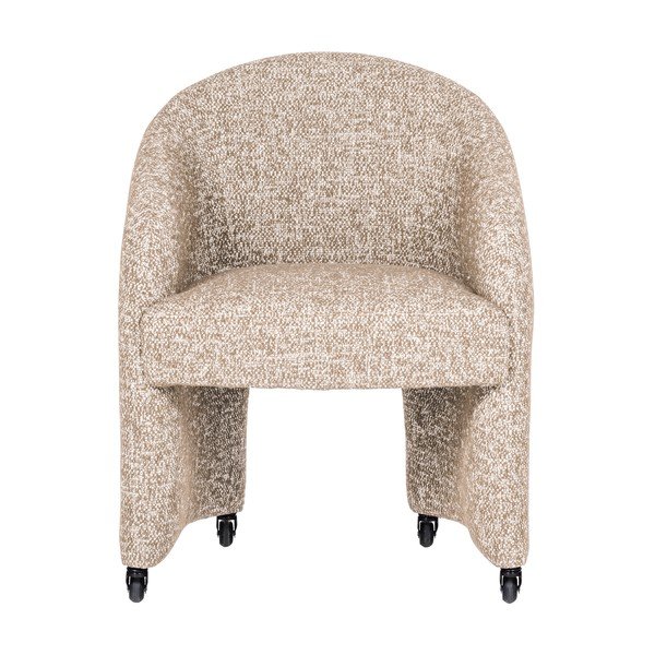 Béžová čalouněná kancelářská židle Cordo – WOOOD-image-2