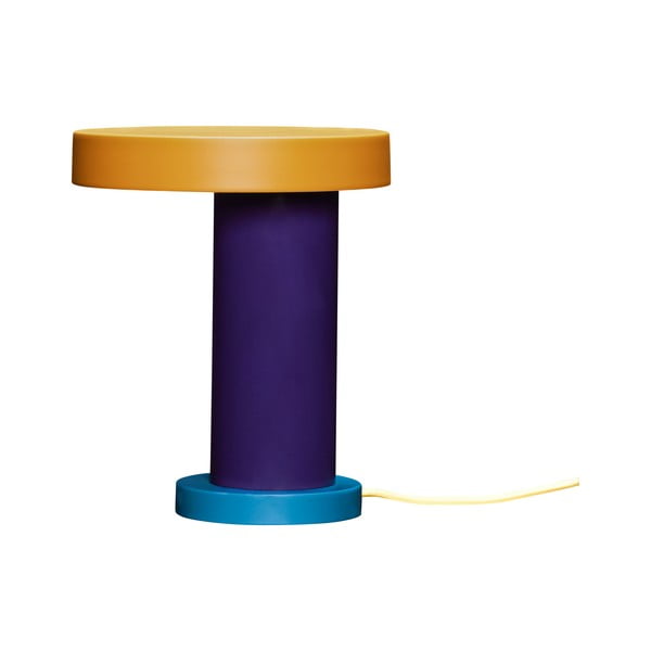 Fialová LED stmívatelná stolní lampa (výška 25 cm) Magic – Hübsch