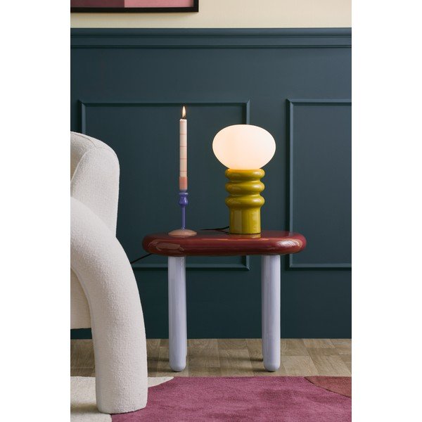 Khaki keramická stolní lampa (výška 33,5 cm) Catania Aro – Leitmotiv-image-2