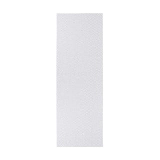 Světle šedý běhoun vhodný do exteriéru Narma Diby, 70 x 250 cm