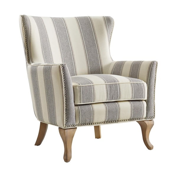 Šedé/béžové křeslo Reva – Støraa