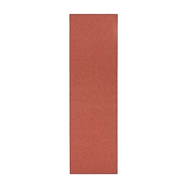 Terakotově červený běhoun BT Carpet Casual, 80 x 300 cm