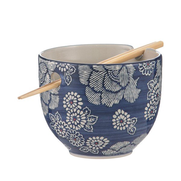 Tmavě modrá mísa z kameniny ø 14,5 cm Nara – Ladelle