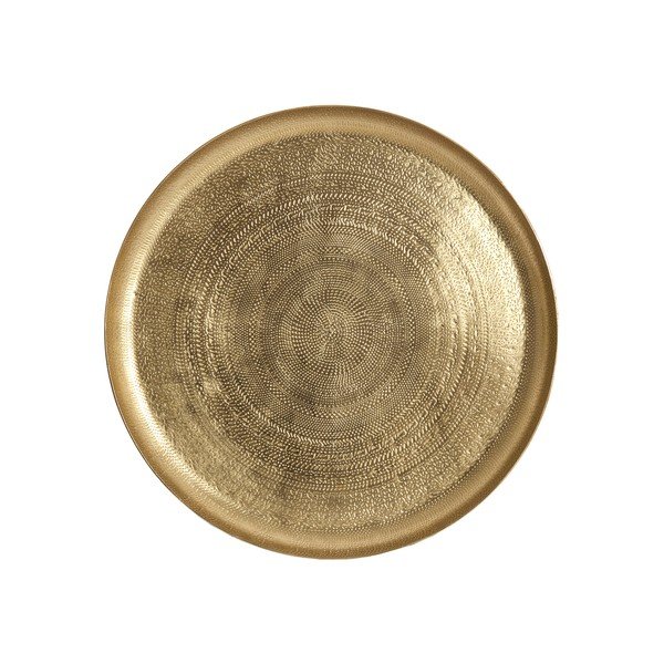 Kovový dekorační tác ø 34,5 cm Krosna – Light & Living-image-1