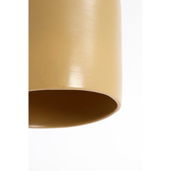 Hnědé stropní svítidlo s keramickým stínidlem ø 18 cm Dena – Light & Living-image-4