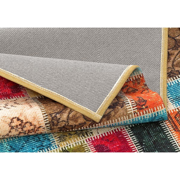 Běhoun Floorita Patchwork, 60 x 115 cm-image-1