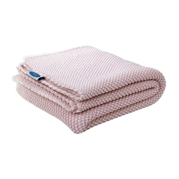 Růžová dětská deka Baby Ecru Lizie, 80 x 110 cm