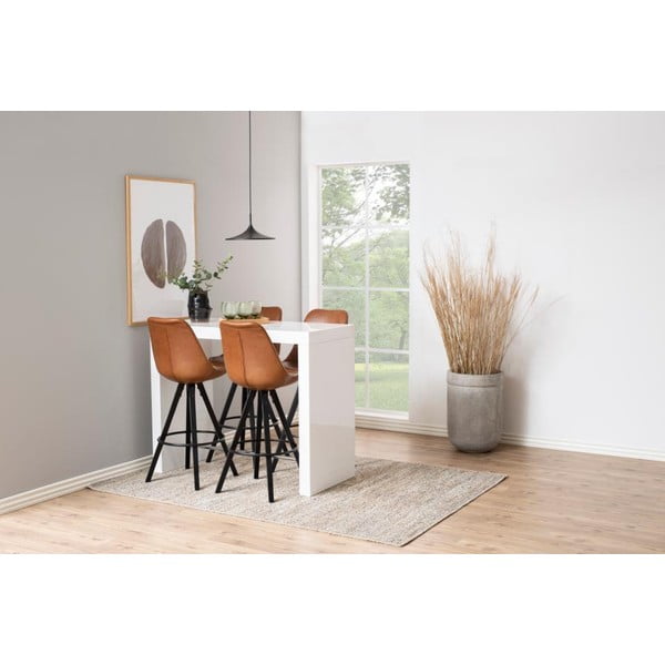 Sada 2 hnědých barových židlí Actona Damia-image-1