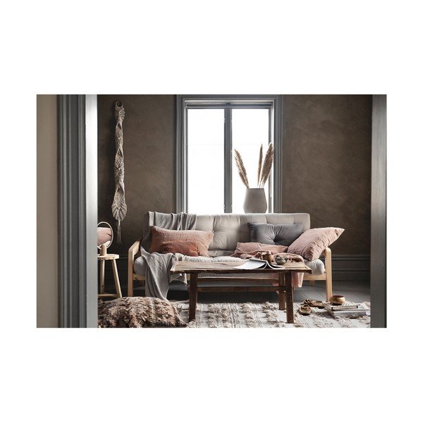 Modrá rozkládací pohovka 204 cm Grab - Karup Design-image-1