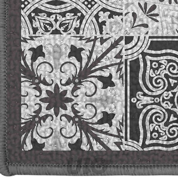 Šedý pratelný koberec 50x80 cm Persane – douceur d'intérieur-image-1