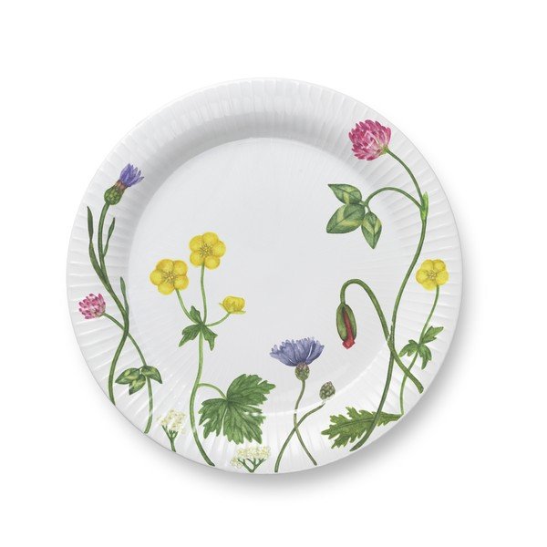 Bílý dezertní  porcelánový talíř ø 22 cm Hammershøi Summer – Kähler Design