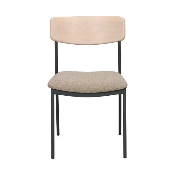 Jídelní židle v béžovo-přírodní barvě v sadě 2 ks Maymont – Rowico-image-3