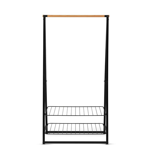 Černý ocelový stojan na oblečení Linn – Brabantia-image-3