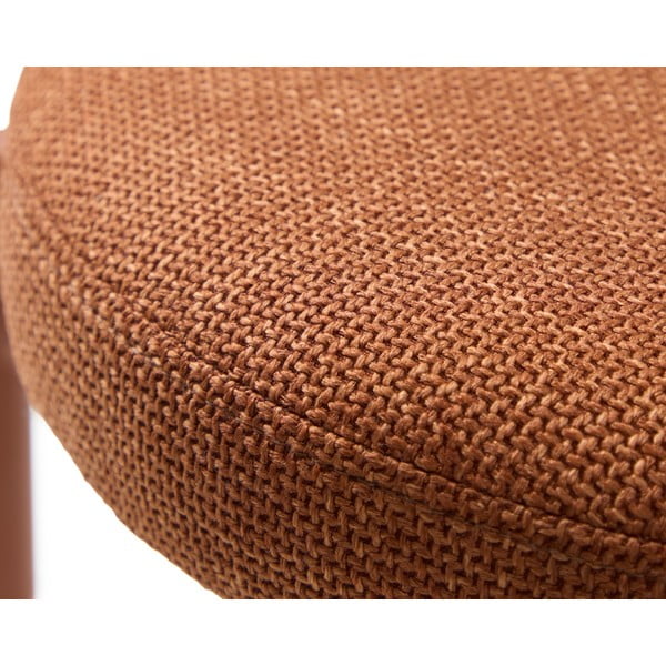 Kovová stolička v terakotové barvě Pelican – Unique Furniture-image-4