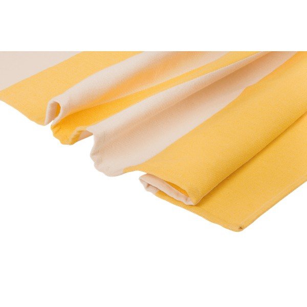 Žlutá bavlněná plážová osuška 100x160 cm Su – noo.ma-image-4