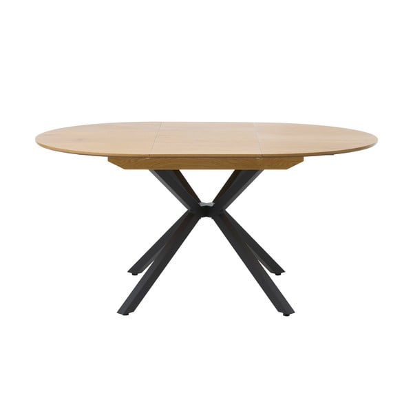 Kulatý rozkládací jídelní stůl s přídavnou deskou ø 120 cm Cesura – Unique Furniture-image-1
