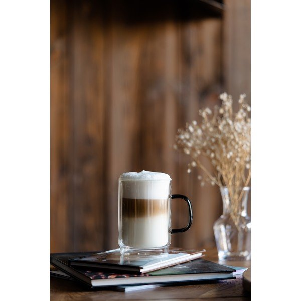 Skleněné hrnky v sadě 2 ks 350 ml Carbon – Vialli Design-image-4