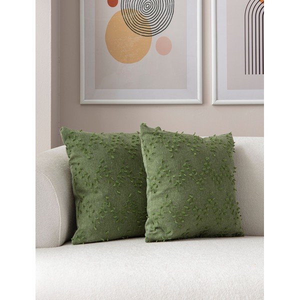 Povlaky na polštáře v sadě 2 ks 43x43 cm Tuffet – Mioli Decor-image-3