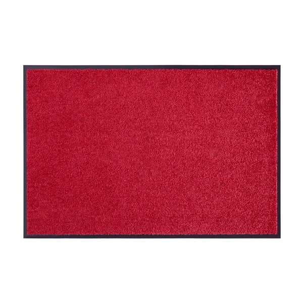 Červená rohožka Hanse Home Wash & Clean, 39 x 58 cm