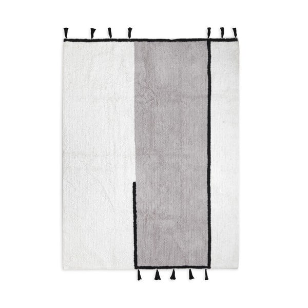 Bílo-šedý pratelný koberec 140x200 cm Dragor – HF Living