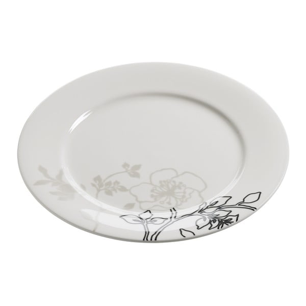 Sada 4 mělkých talířů z kostního porcelánu Maxwell & Williams Moon Shadow, ⌀ 27 cm