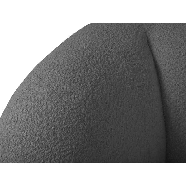 Šedá pohovka z textilie bouclé 230 cm Essen – Cosmopolitan Design-image-1