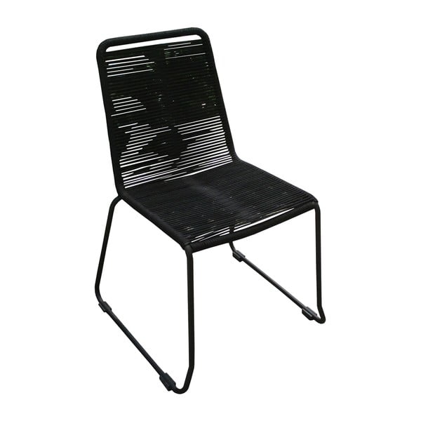Sada 4 černých zahradních židlí Ezeis Clipper