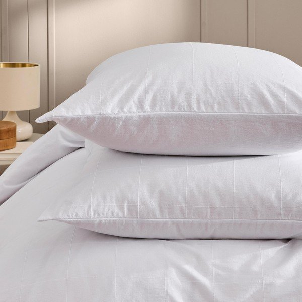 Bílé povlečení na dvoulůžko/prodloužené 240x220 cm Linella – douceur d'intérieur-image-3