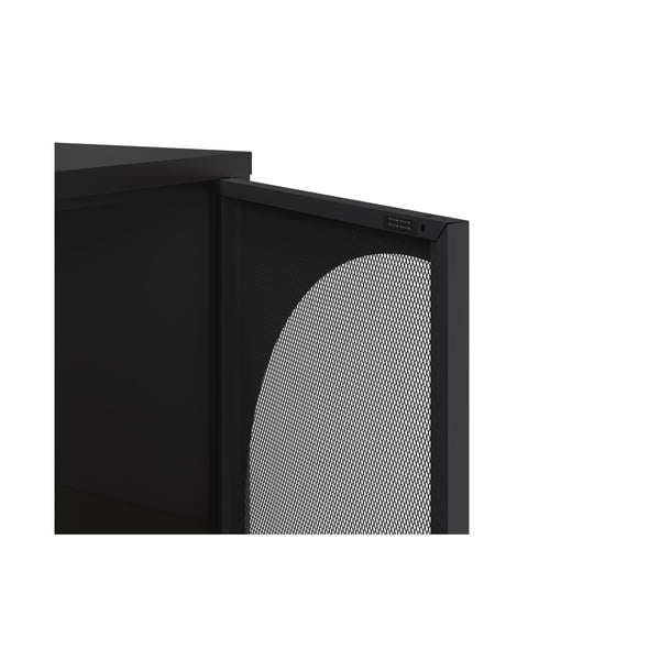 Černá komoda 160x90 cm Tayra – Marckeric-image-4