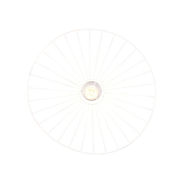 Bílé stropní svítidlo ø 60 cm Chapeau – Reality-image-3