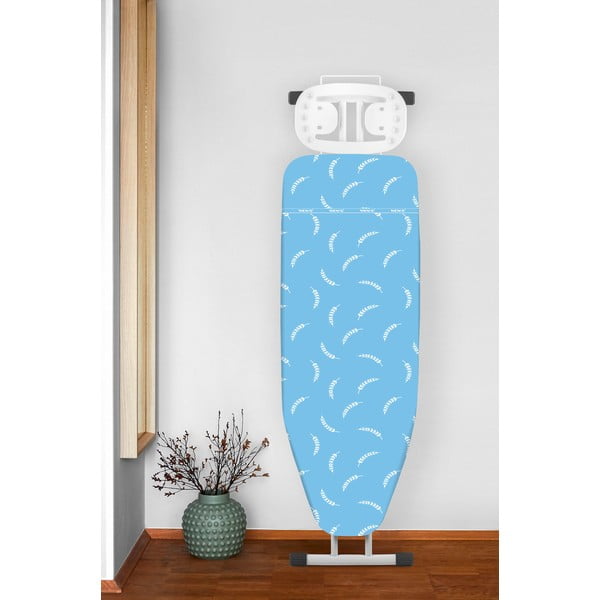 Modrý bavlněný potah na žehlicí prkno Wenko Air M-image-1