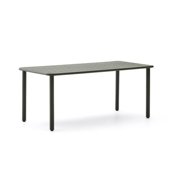 Ocelový zahradní jídelní stůl 90x180 cm Brai – Kave Home