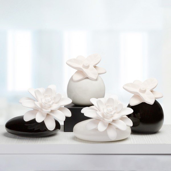 Bílý keramický difuzér s vůní vanilky Boles d´olor-image-3