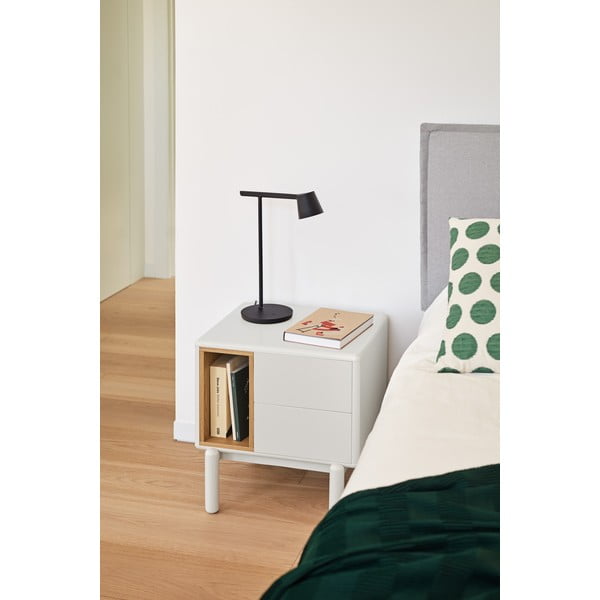 Krémový noční stolek Corvo – Teulat-image-2