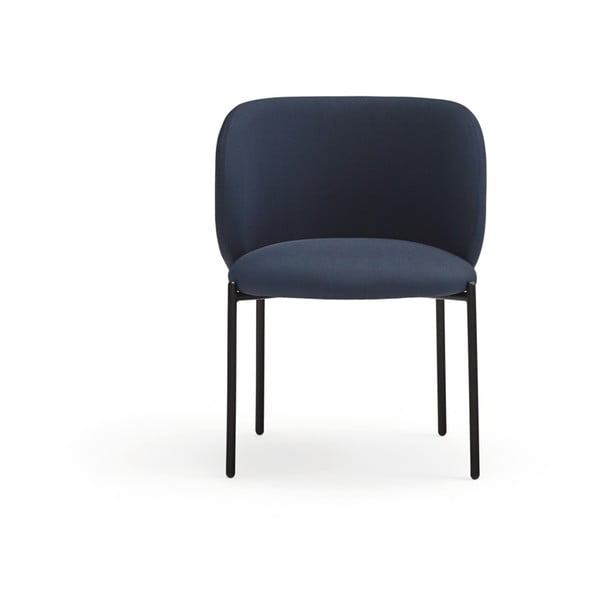 Tmavě modrá čalouněná jídelní křesla v sadě 2 ks Mogi – Teulat-image-1