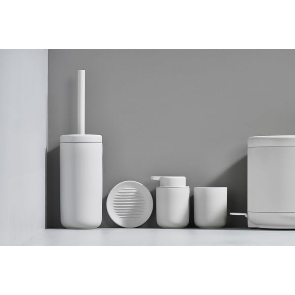 Šedý kameninový kelímek na zubní kartáčky Ume - Zone-image-4