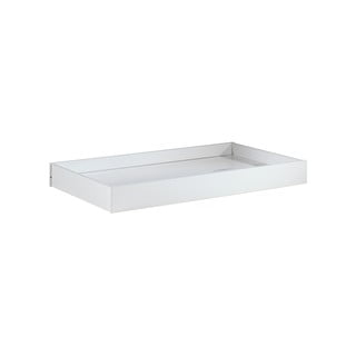 Bílá zásuvka pod dětskou postel Vipack Toddler, 70 x 140 cm