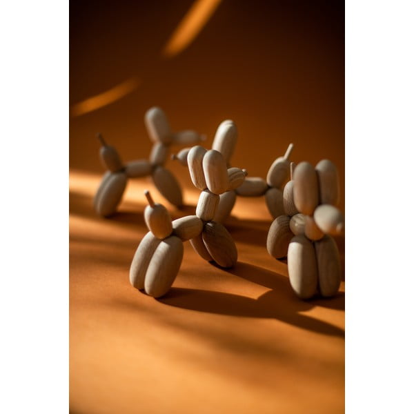 Dřevěná soška (výška 14,5 cm) Ballon Dog – Boyhood-image-3